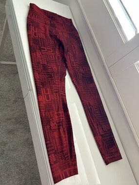 lululemon athletica Red Graphic Leggings